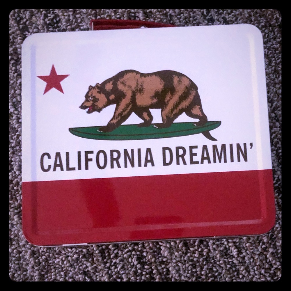 California Dreams Classic Tin Lunchbox